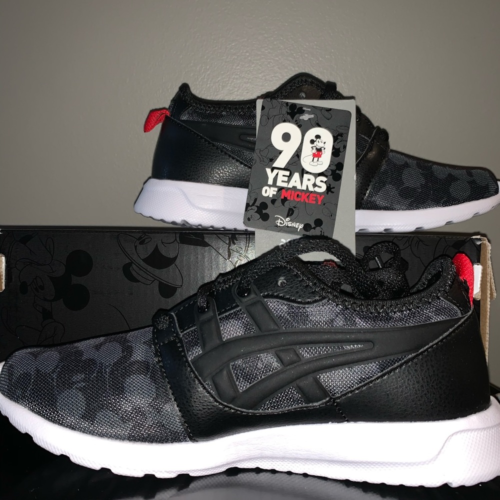 Disney ASICS Mickey gel-lyte hikari kids sz 1 1/2